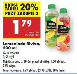 Biedronka Lemoniada Riviva, 500 ml oferta