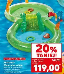 Kaufland KIDLAND Wodny plac zabaw oferta