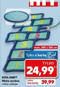 Kaufland KIDLAND Mata wodna oferta