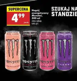 Biedronka Napój energetyczny Monster 500 ml oferta