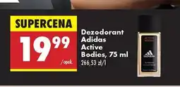 Biedronka Dezodorant Adidas Active Bodies, 75 ml oferta