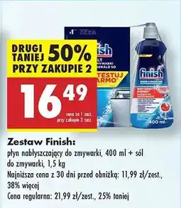 Biedronka Zestaw Finish oferta