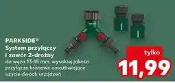 Kaufland PARKSIDE System przyłączy i zawór 2-drożny oferta