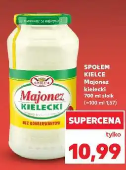 Kaufland SPOŁEM KIELCE Majonez kielecki oferta