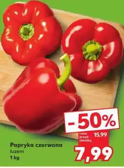 Kaufland Papryka czerwona luzem 1 kg oferta