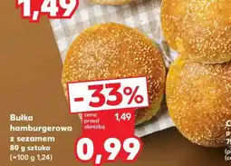 Kaufland Bułka hamburgerowa z sezamem oferta