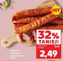 Kaufland GZELLA Kiełbasa polska ekstra 100 g oferta