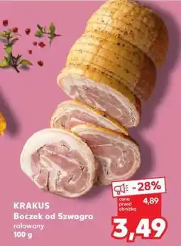 Kaufland KRAKUS Boczek od Szwagra rolowany oferta