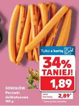 Kaufland SOKOŁÓW Parówki delikatesowe 100 g oferta
