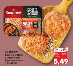 Kaufland SOKOŁÓW Burgery wołowe z warzywami oferta