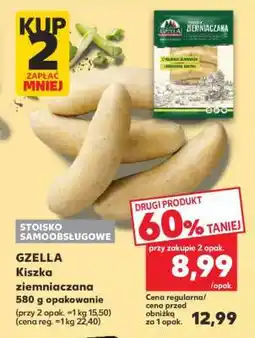 Kaufland GZELLA Kiszka ziemniaczana 580 g opakowanie oferta