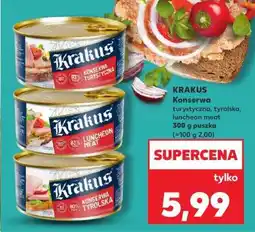 Kaufland KRAKUS Konserwa turystyczna, Tyrolska, Luncheon meat oferta