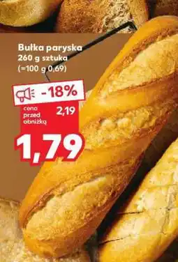 Kaufland Bułka paryska oferta