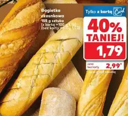 Kaufland Bagietka czosnkowa oferta