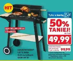 Kaufland COUNTRYSIDE LET'S BBQ Grill na kółkach GGW 84 B1 oferta