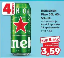 Kaufland HEINEKEN Piwo 0%, 4%, 5% alk oferta