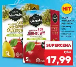 Kaufland SADY WINCENTA Sok 100% tłoczony oferta