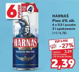Kaufland HARNAŚ Piwo 6% alk oferta
