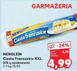 Kaufland Ciasto francuskie XXL oferta