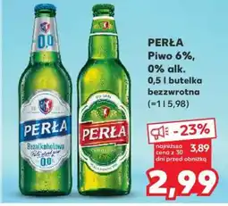 Kaufland PERŁA Piwo 6%, 0% alk oferta