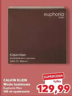 Kaufland CALVIN KLEIN Woda toaletowa Euphoria Men 100 ml opakowanie oferta