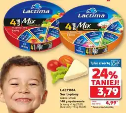 Kaufland LACTIMA Ser topiony różne smaki oferta