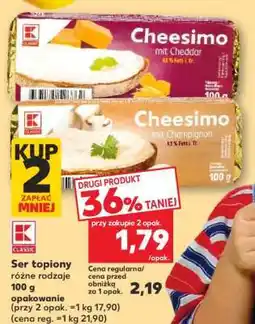 Kaufland Ser topiony oferta