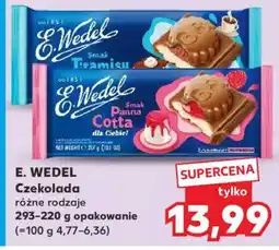 Kaufland E. WEDEL Czekolada oferta