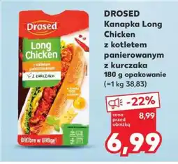 Kaufland DROSED Kanapka Long Chicken z kotletem panierowanym z kurczaka oferta