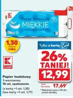 Kaufland Papier toaletowy oferta