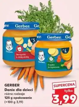 Kaufland GERBER Danie dla dzieci oferta