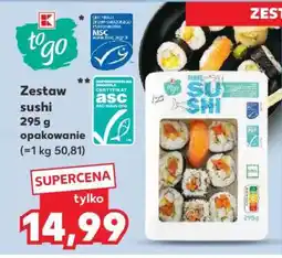 Kaufland Zestaw sushi 295 g opakowanie oferta