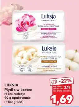 Kaufland LUKSJA Mydło w kostce oferta