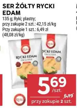 Stokrotka Market Ser żółty Rycki Edam oferta