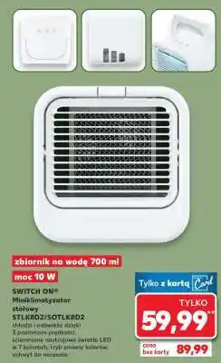 Kaufland SWITCH ON Miniklimatyzator stołowy STLKB2/SOTLKB2 oferta
