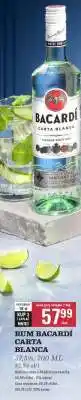 Biedronka RUM BACARDI CARTA BLANCA oferta