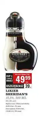 Biedronka Likier Sheridan’s oferta