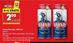 Biedronka PIWO HARNAŚ 500 ML oferta