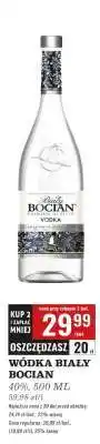 Biedronka Wódka Biały Bocian oferta