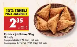 Biedronka Rożek z jabłkiem , 95 g oferta