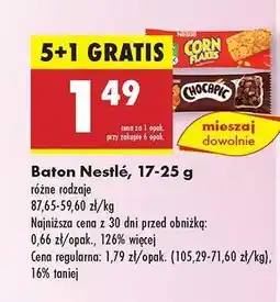 Biedronka Baton Nestlé, 17-25 g oferta