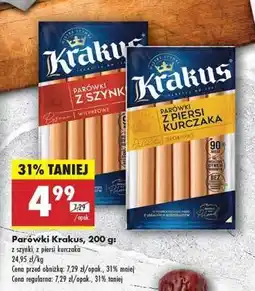 Biedronka Parówki Krakus, 200 g oferta