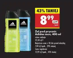 Biedronka Żel pod prysznic Adidas men 400 ml oferta