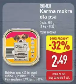 ALDI ROMEO Karma mokra dla psa oferta