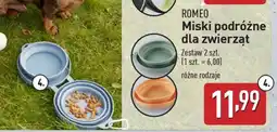 ALDI ROMEO Miski podróżne dla zwierząt oferta