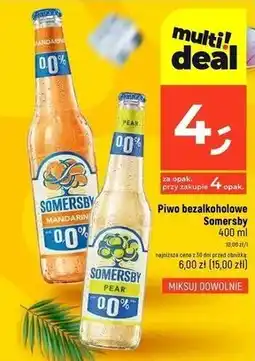 Dealz Piwo Somersby Pear 0.0% oferta