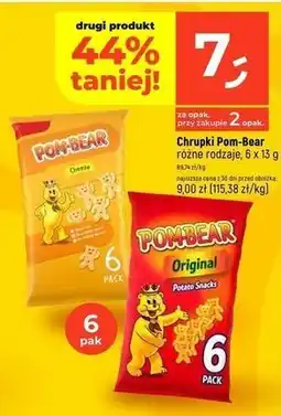 Chrupki kukurydziane cheese Pom-Bear