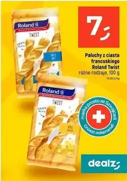 Paluszki chlebowe z solą Roland