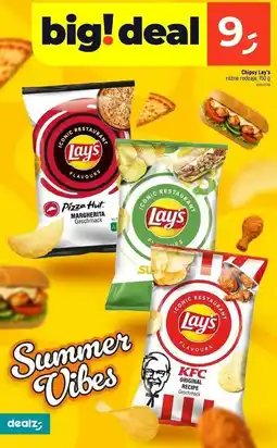 Dealz Chipsy pizza hut Lay's oferta