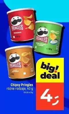 Dealz Chipsy paprykowe Pringles oferta